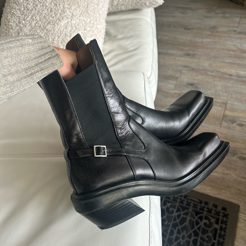 Zara Black Ankle Boots